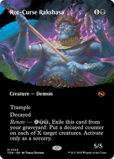 Rakshasa da Podridão Maldita / Rot-Curse Rakshasa - Magic: The Gathering - MoxLand